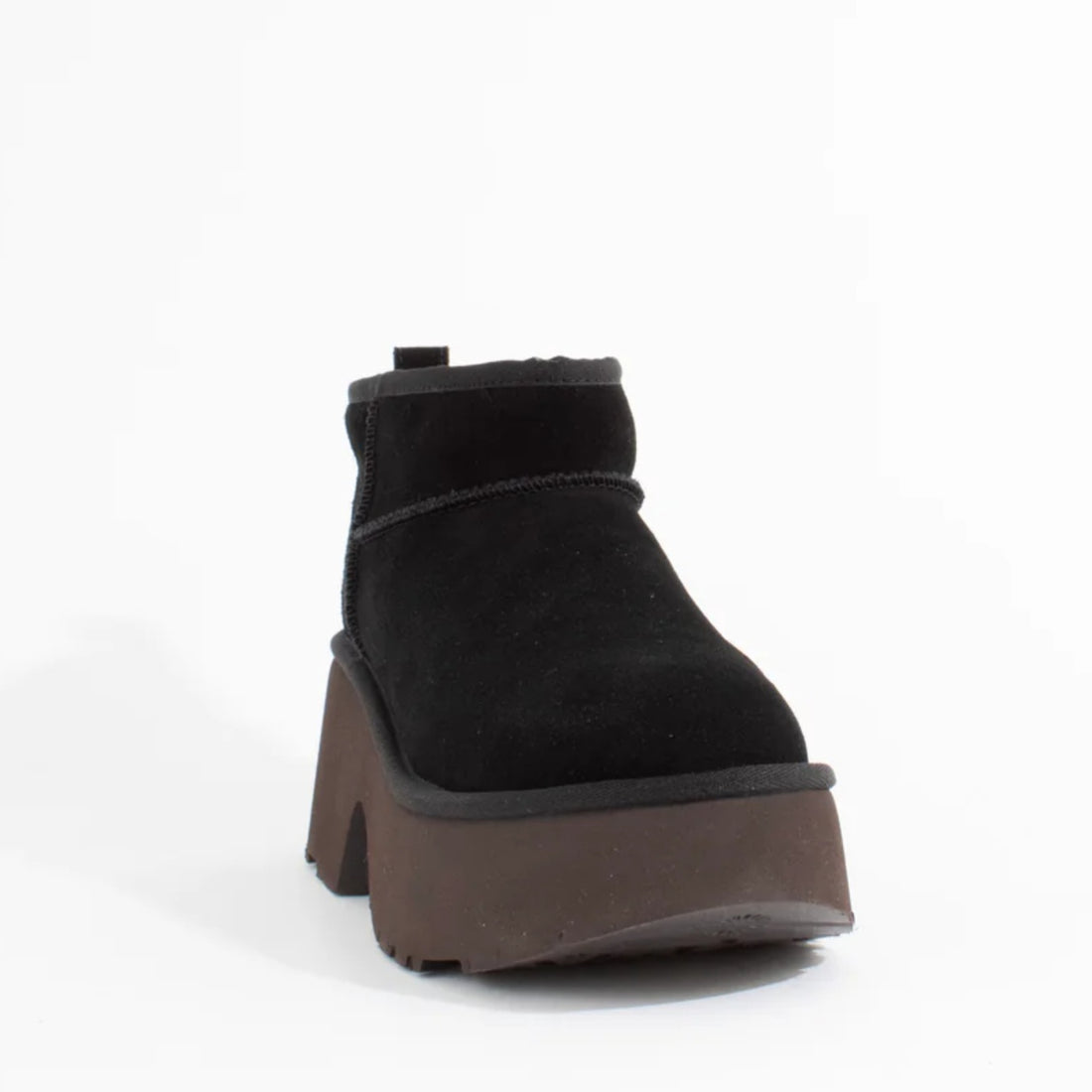 UGG CLASSIC ULTRA MINI NEW HEIGHTS | BLACK