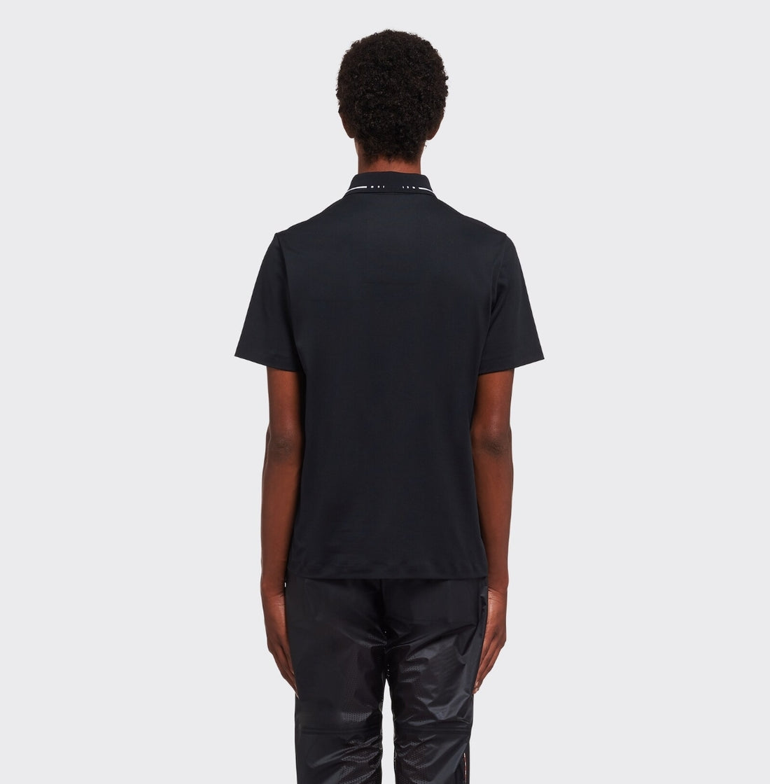 Prada Technical piqué polo shirt
