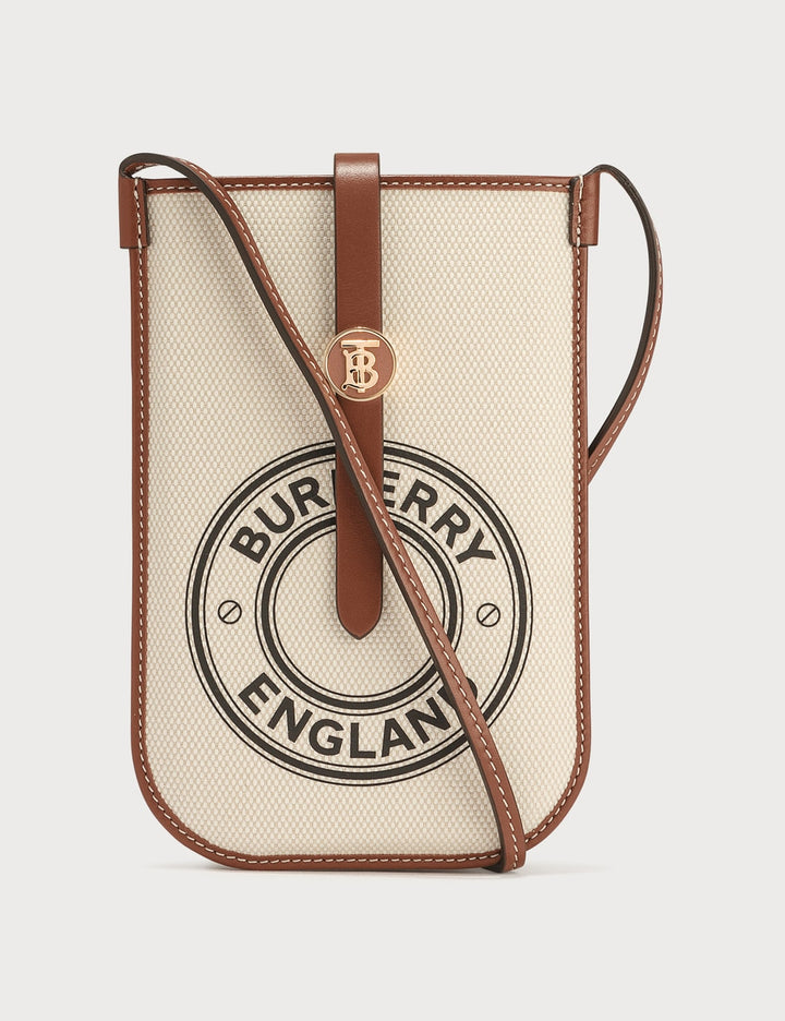sac bandoulière graphique à logo Burberry 