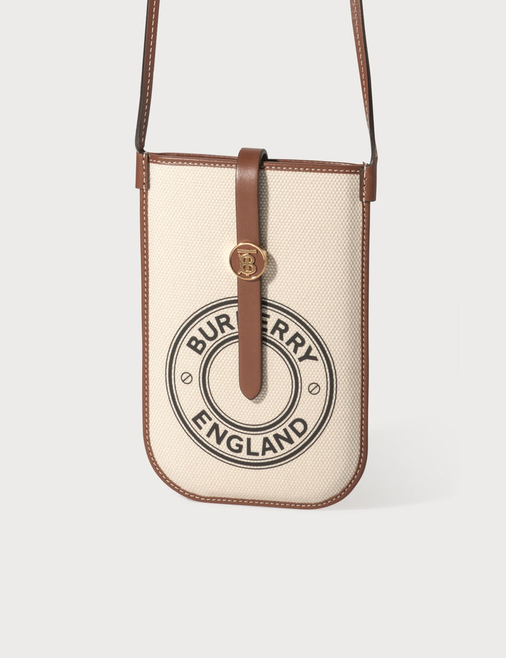 sac bandoulière graphique à logo Burberry 